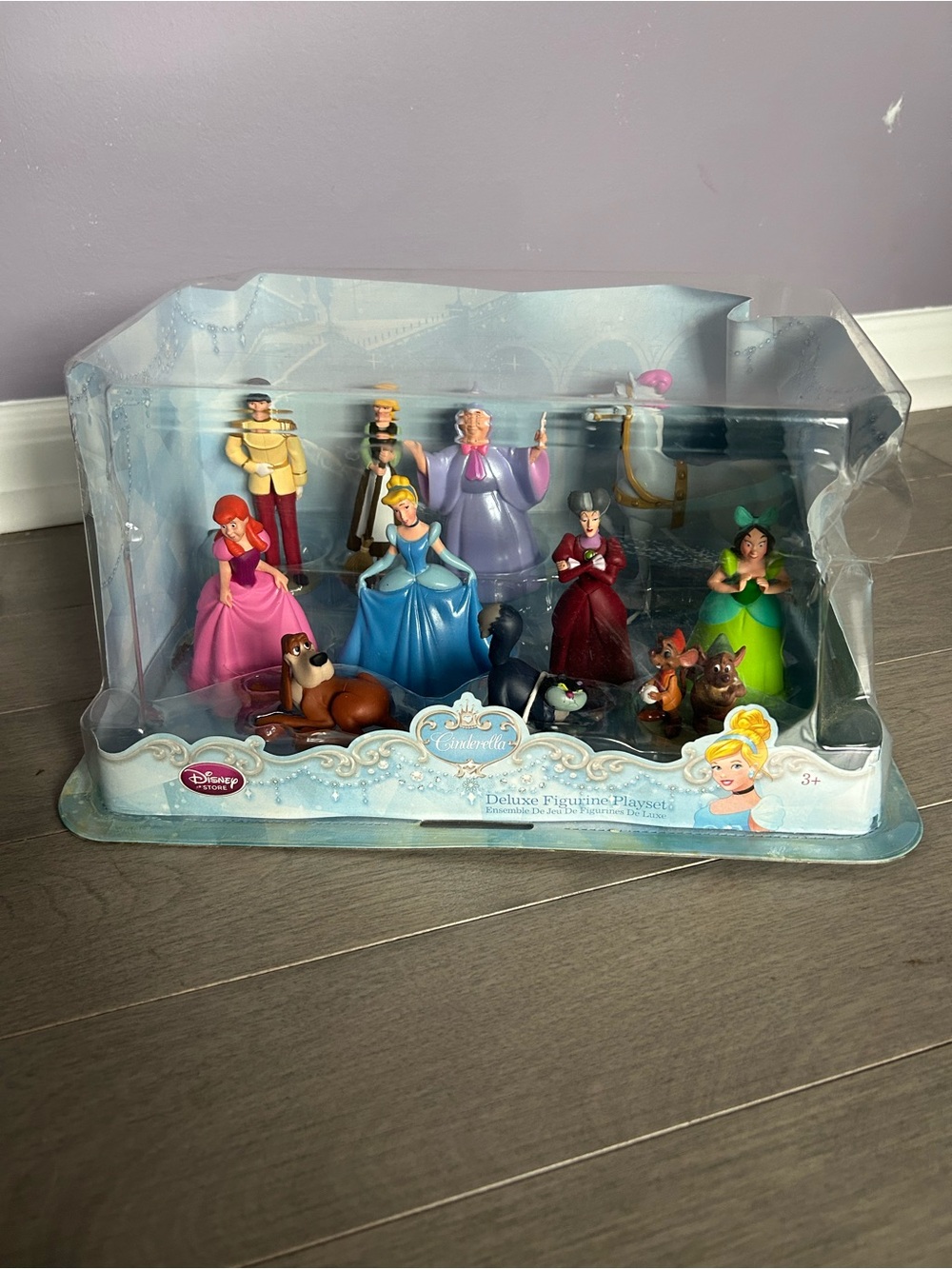 Disney Store Exclusive Cinderella Deluxe Figurine Set